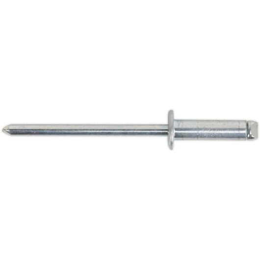 Sealey - RS48615 Steel Standard Flange Rivet 4.8 x 16.5mm - Pack of 200