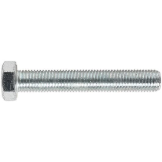 Sealey - ht Set Screw M16 x 100MM 8.8 Zinc din 933 Pack of 5