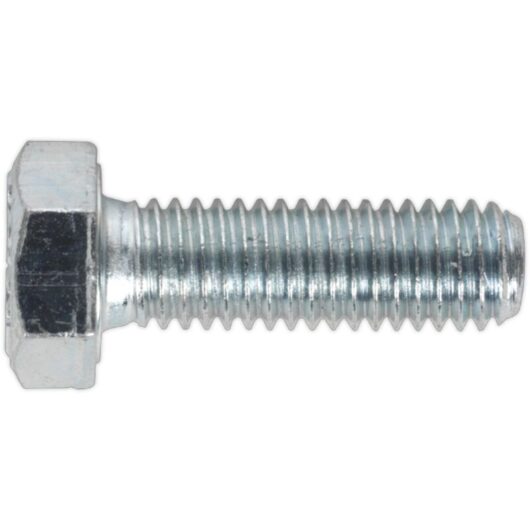 Sealey - ht Set Screw M8 x 25MM 8.8 Zinc din 933 Pack of 50