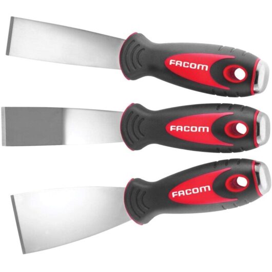 Stainless Steel Scrapers Set of 3 FCM235J1 - Facom