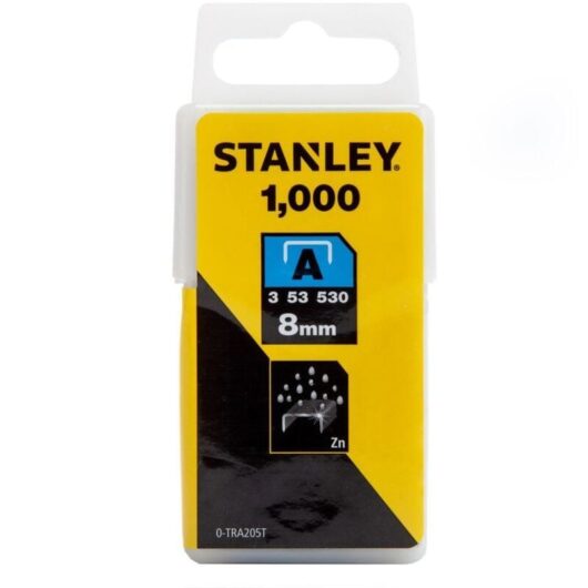 Stanley - 0-TRA205T TRA2 Light-Duty Staple 8mm TRA205T (Pack 1000) STA0TRA205T