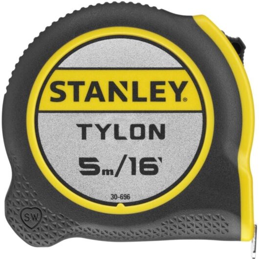 Stanley - 1-30-696 STA130696 5 Meter Tape Measure Bi-Material Tylon Blade 5M/ 16ft