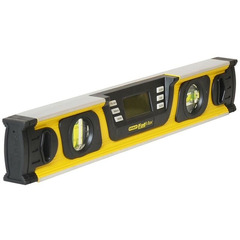 Stanley - FatMax Magnetic Digital Level 3 Vial lcd Display 40cm STA042063 0-42-063