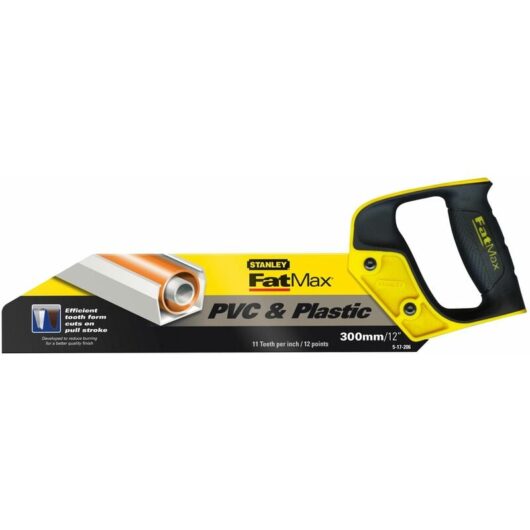 Stanley - FatMax pvc & Plastic Saw 300mm (12in) 11tpi STA217206