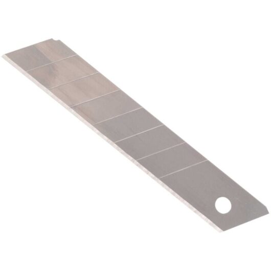 Stanley Klingen 18mm Break-Off Blades Set of 5 with 7 Segments - Replacement Blades for Precision Cutting (No Dispenser)