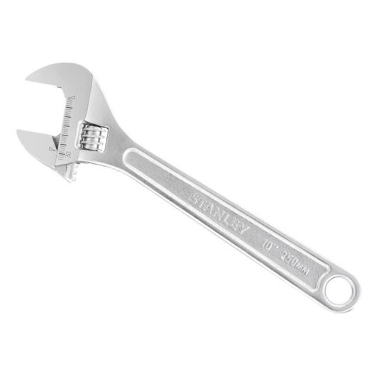 Stanley - Metal Adjustable Wrench 250mm 10in Capacity 33mm STA013123