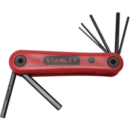 Stanley - Metric Folding Hexagon Key Set,7 Piece STA469261