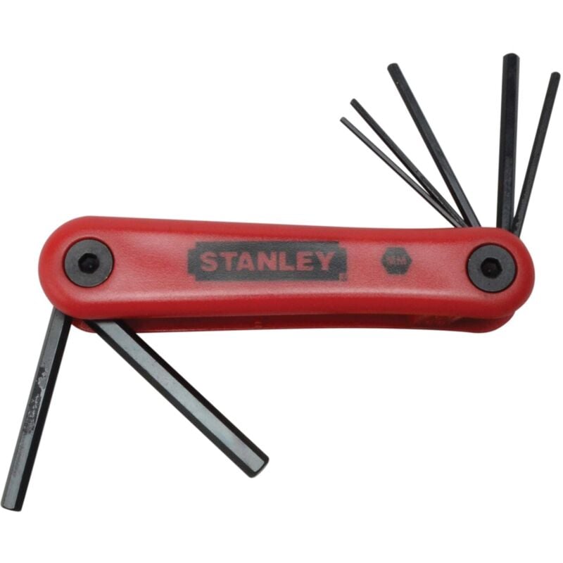 Stanley - Metric Folding Hexagon Key Set,7 Piece STA469261