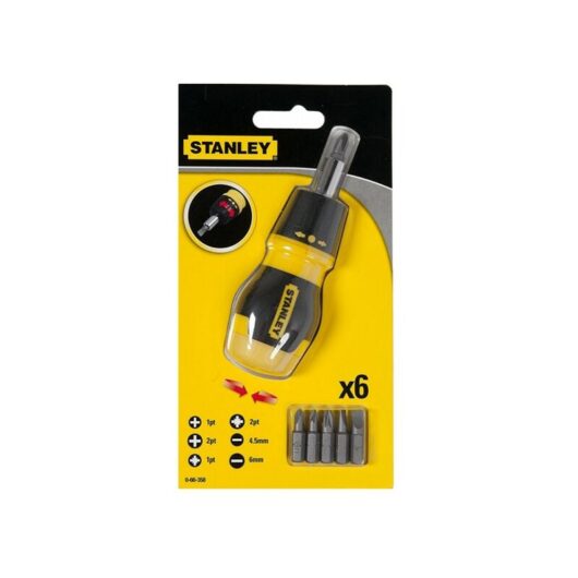Stanley - Tools Multibit Ratchet Stubby & Bits