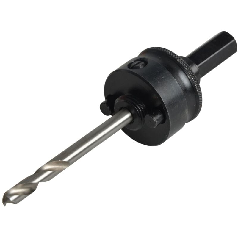 Starrett Extra Long A2E Arbor for DCH & MPH Hole Saws, 32mm to 210mm Range, 11mm Shank, Suitable for Arbor Sizes 32-210mm