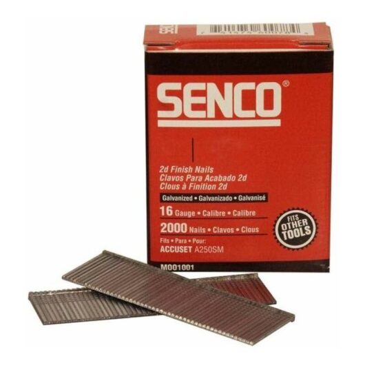 Straight Brad Nails Galvanised 16G x 55mm Pack of 2000 SENRX23EAA