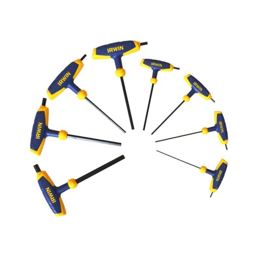 T-Handle Hex Key Set of 8 Metric (2-10mm)