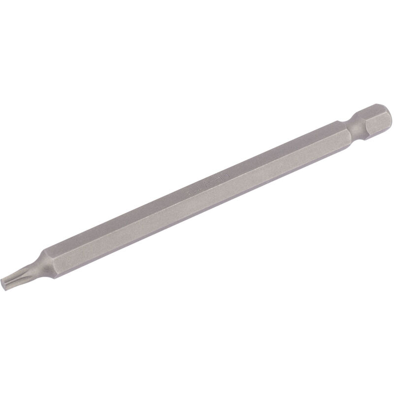 T15 1/4 Hex. TX-STAR&174 Insert Bit 100mm Long x 1 (66913) - Draper
