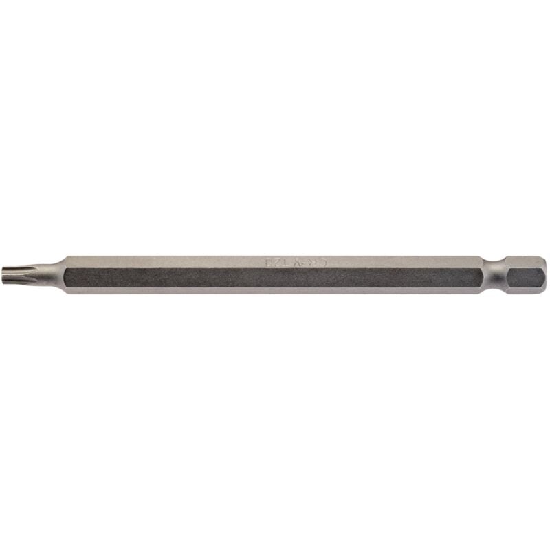 T20 1/4 Hex. TX-STAR&174 Insert Bit 100mm Long x 1 (66929) - Draper