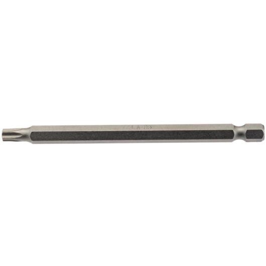 T27 1/4 Hex. TX-STAR&174 Insert Bit 100mm Long x 1 (66940) - Draper