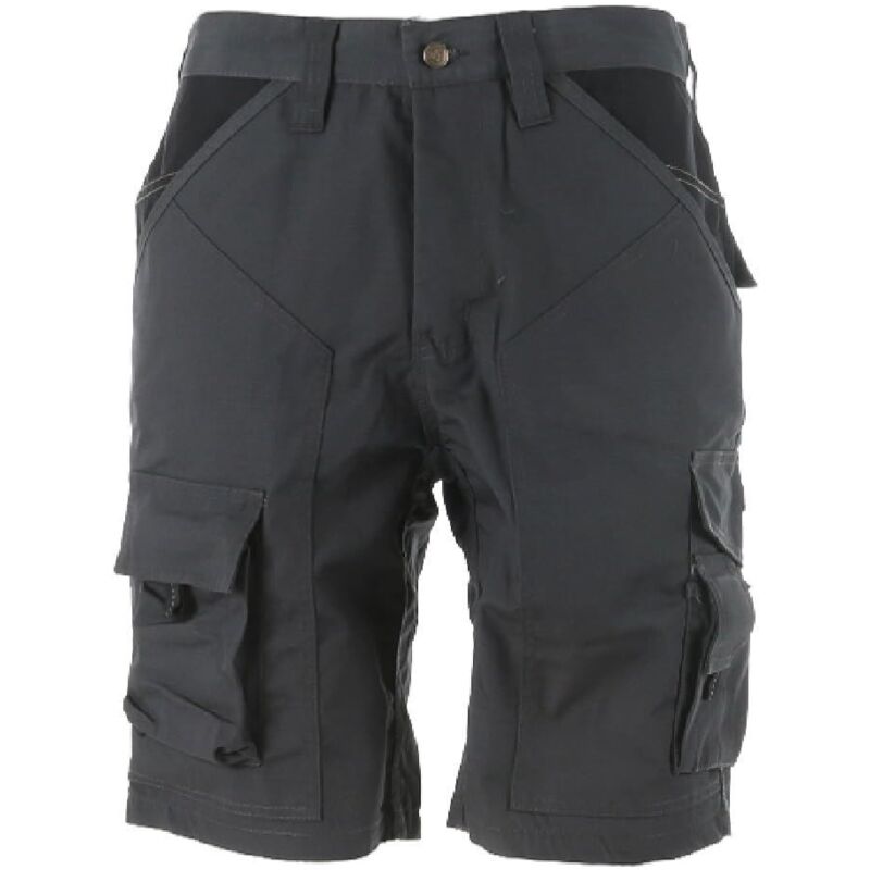 TBC - Apache Work Site Shorts Comfort Cargo Short Holster Pocket Rip Stop Material W30
