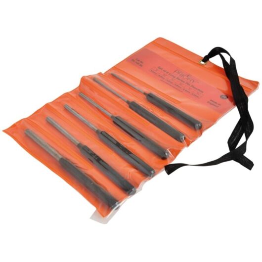 TBC - Priory 145-S6 Long Series Pin Punch Set 6 Piece PRI145SET6