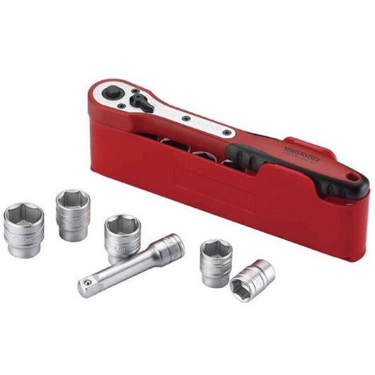 Tengtools - Teng 3/8 inch Drive Basic Socket Set 12 Piece in Holder TENM3812N1 M3812N1