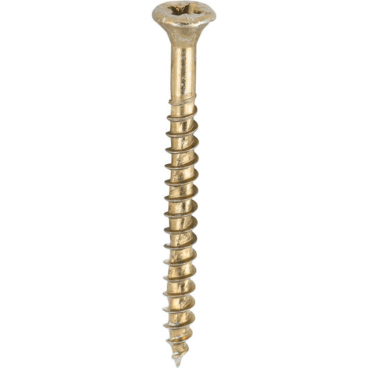 Timco - Velocity Premium Multi-Use Countersunk Gold Woodscrews - 3.5 x 40