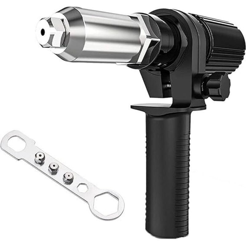 Tinor - Electric Riveter, Riveter Adapter Rivet Gun Core Pull Accessories Attachments Cordless Riveting Drill Joint Adapter