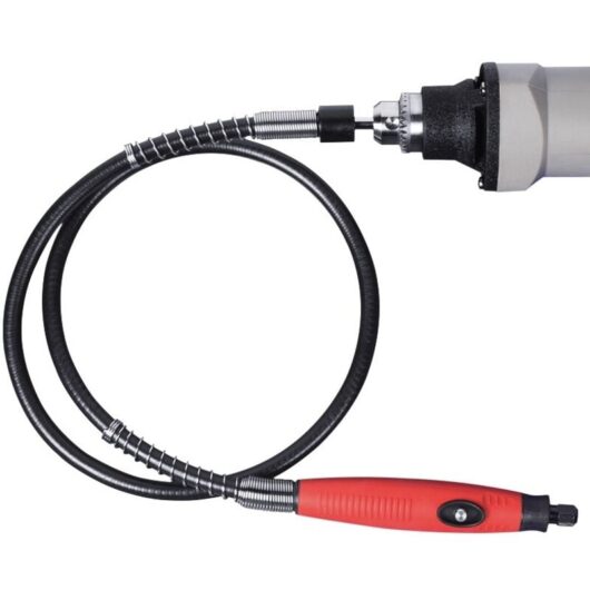 Tinor - Flexible Shaft Drill Universal Flexible Shaft, Shaft Adapter Length for Rotary Multi-Tool, Flexible Drill Shaft Extension with Keyless Chuck