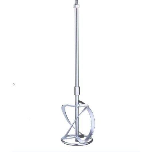 Tinor - Kit of 1 agitators for paint and mortar mixers (1 accessory, total length 58 cm, mixing diameter 120 mm, M14 thread)