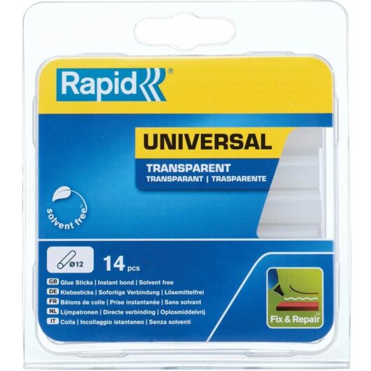 Transparent Glue Sticks 12 x 94mm Pack of 13 RPD40107356