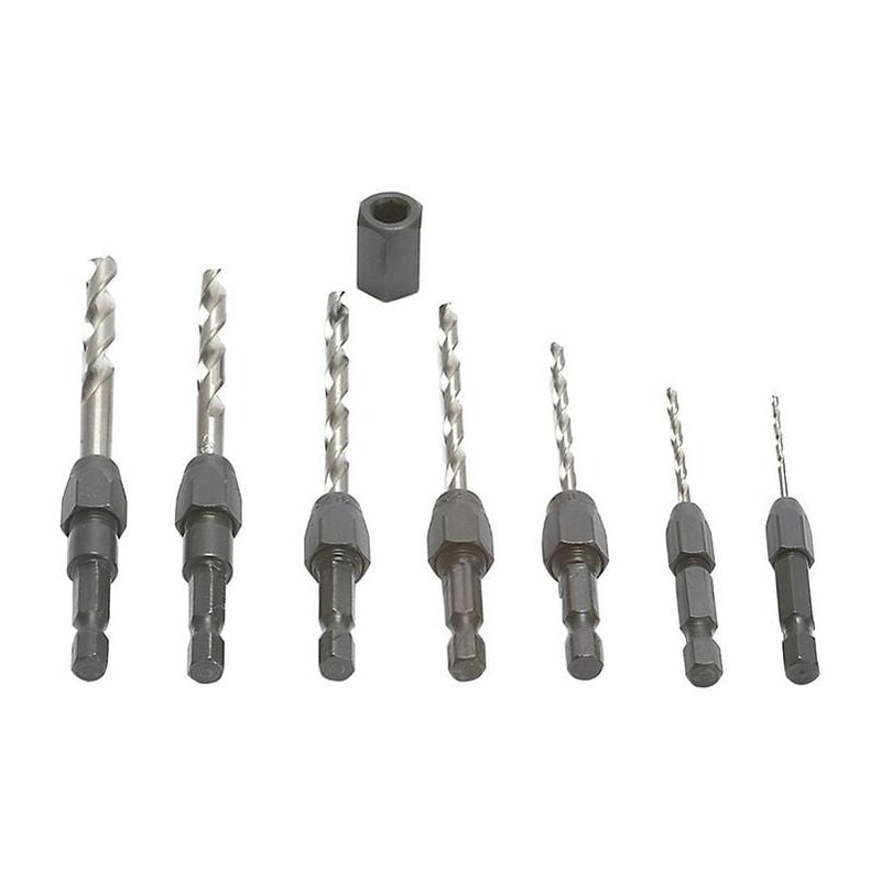 Trend - Snappy snap/d/set 7 Piece hss Drill Bit Set 1/4'' Hex Imperial 1/16 to 1/4