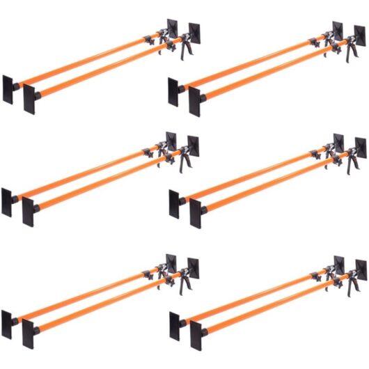 Vaunt - Telescopic Drywall Support Bars X12 Poles 2895mm 30kg Max Load V1453001