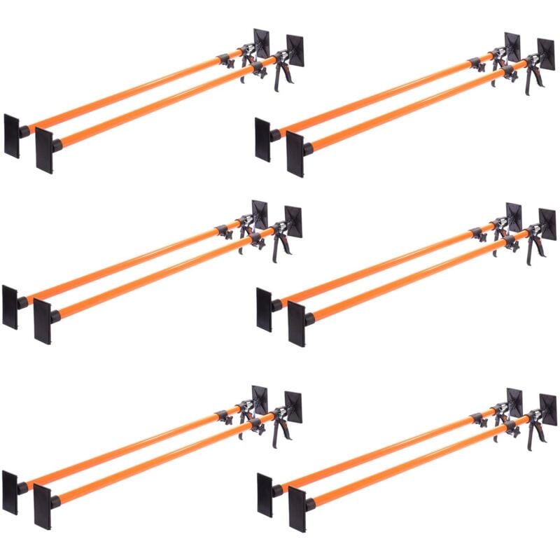 Vaunt - Telescopic Drywall Support Bars X12 Poles 2895mm 30kg Max Load V1453001