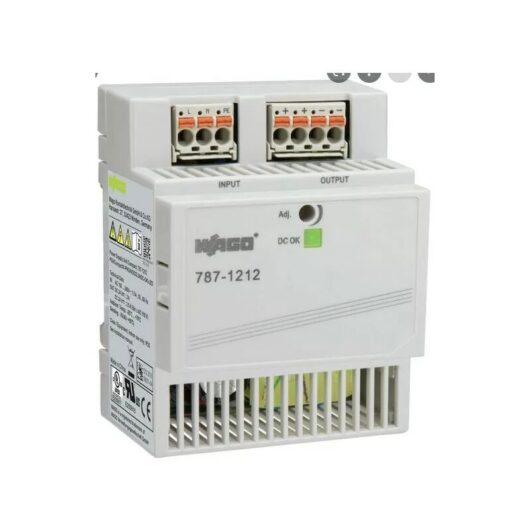 Wago - 787-1212 Single-phase primary switching power supply 24VDC 2.5A led dc ok