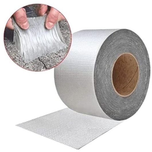 Waterproof and Resistant Adhesive Tape, the Effective Leak Stopper - 500cm x 5cm Adhesive Tape - Waterproof Sealing Strip - Self-Adhesive - Roof Leak