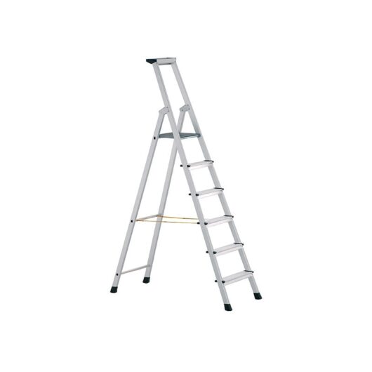 Zarges - 41226 Anodised Trade Platform Steps, Platform Height 1.32m 6 Rungs ZAR41226