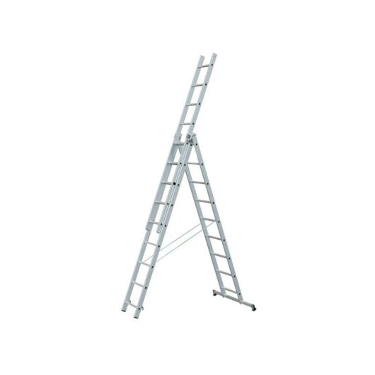 Zarges - 48980 Light Trade Combination Ladder 3-Part 3 x 7 Rungs ZAR48980