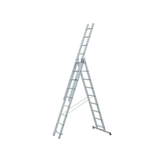 Zarges - 48981 Light Trade Combination Ladder 3-Part 3 x 8 Rungs ZAR48981