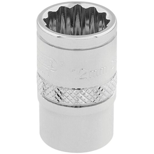 3/8 Square Drive Hi-Torq&174 12 Point Socket (12mm) (32772) - Draper