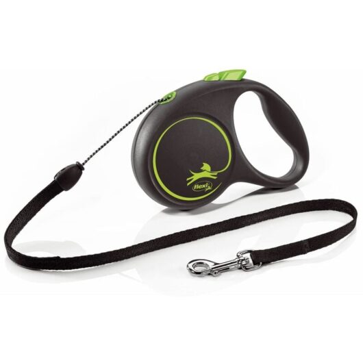 Black Design s Cord 5m Green 264644 - Flexi