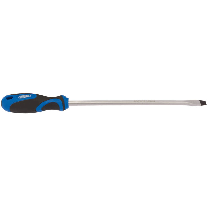 Draper - 9.5 x 250mm Plain Slot Screwdriver with Soft Grip Handles (48927)