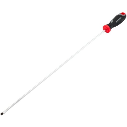 Draper SL5.5X450MM Slotted Soft Grip Screwdriver - Precision Hand Tool for DIY and Professional Use