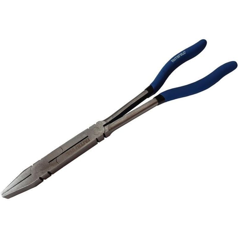 Faithfull - Long Reach Flat Nose Pliers 300mm (12in) FAIPLLFN335