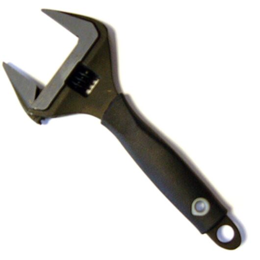 Monument - Wide Jaw Adjustable Wrench 150mm 6in Capacity 34mm MON3140