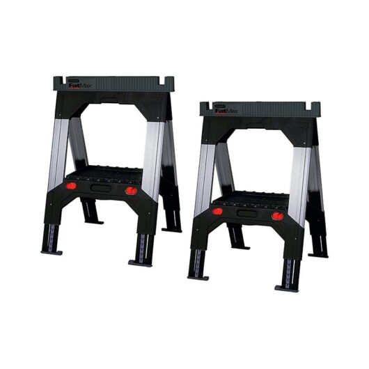 Stanley - 1-92-980 FatMax Telescopic Sawhorses (Twin Pack) STA192980