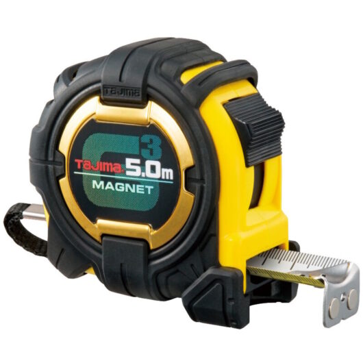 Tajima - TAG3GLM27-50EB-EUR 5m Extra Wide Tape g Lock w/ Magnet