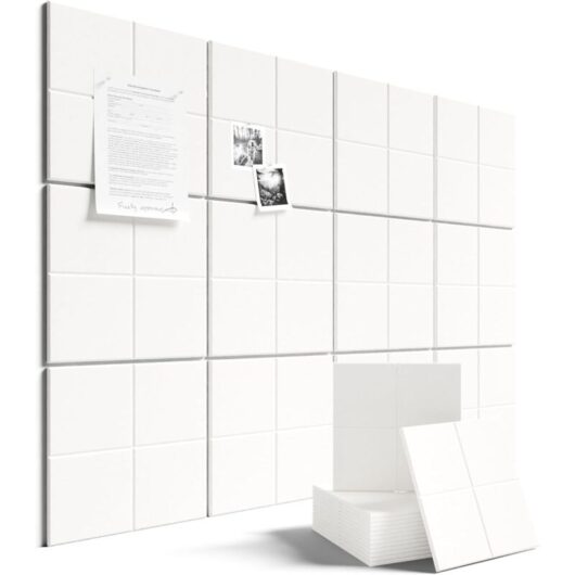 12 Self-Adhesive Acoustic Panels 30x30 cm - Polyester Sound Absorption, Anti-Echo and Anti-Noise