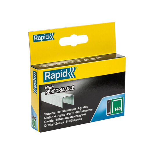 140/12MM Galvanised Staples (Pack-2000) - Rapid
