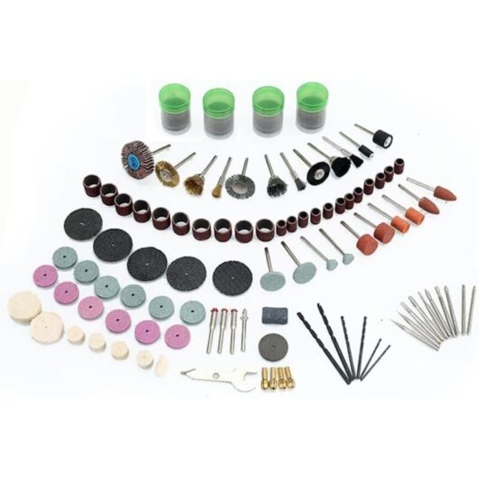 147-piece rotary tool accessory kit, powerful rotary tool, universal multi-purpose accessory for woodworking, arts and crafts, and home decor.