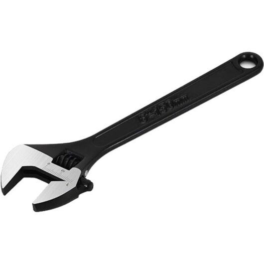 150mm Adjustable Wrench - Small, rust-resistant adjustable wrench with a 19mm jaw - Ideal for plumbing, cycling, and DIY repairs