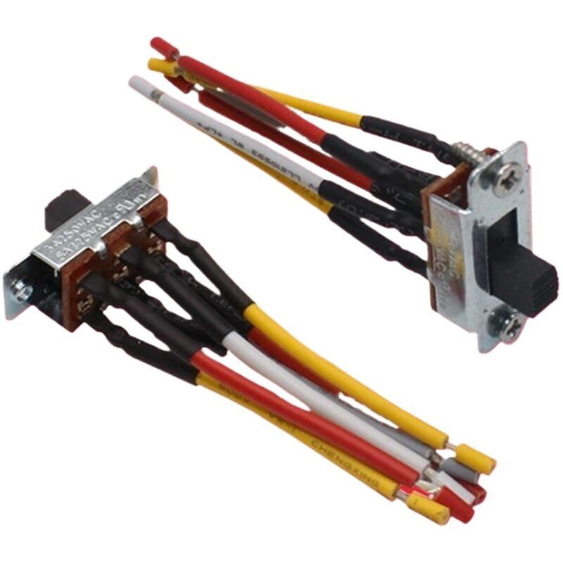 2PCS Ceiling Fan Switch 6A 125V 3A 250V 6 Pin Rocker Fan Switch