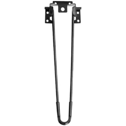 4-Piece Table Legs, Folding Table Legs, Metal Table Leg Set, Folding Furniture, Folding Coffee Table, Replacement Bed Cabinet (42cm, 7mm Diameter)