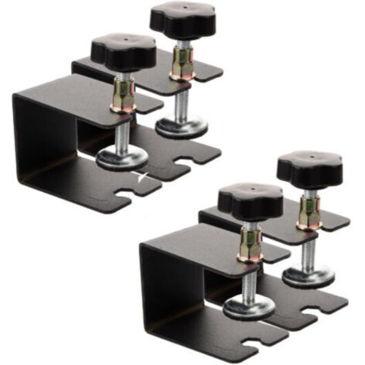 4 Pieces C Clamps Heavy Duty Fastening Tools For Woodworking And Panel Installation Ideal For DIY And Cabinetry